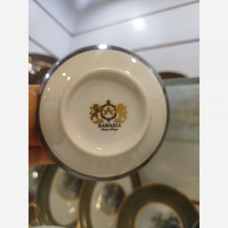 سرویس چینی 18 نفره 135 پارچه باواریا کد 523 با ارسال رایگان