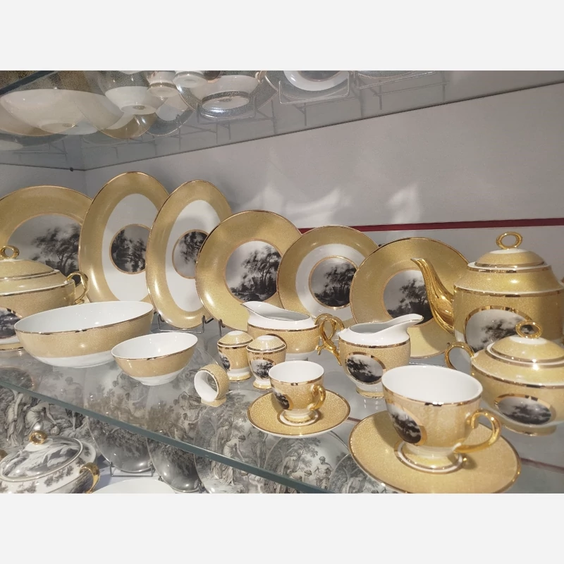 سرویس چینی 18 نفره 135 پارچه باواریا کد 528 با ارسال رایگان