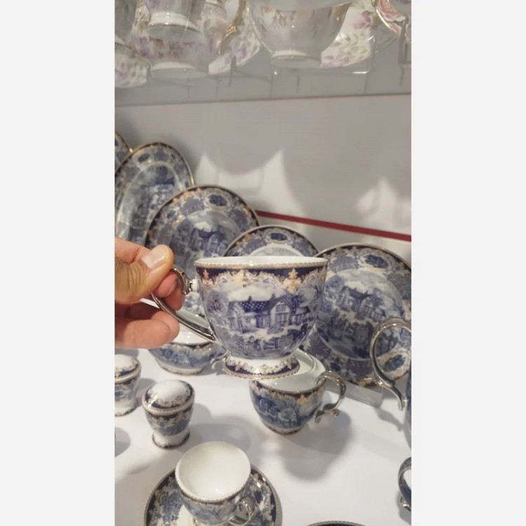 سرویس چینی 18 نفره 135 پارچه باواریا کد 193 با ارسال رایگان