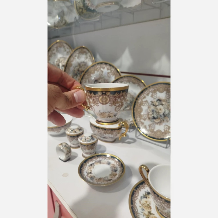 سرویس چینی 18 نفره 135 پارچه باواریا کد 513 با ارسال رایگان