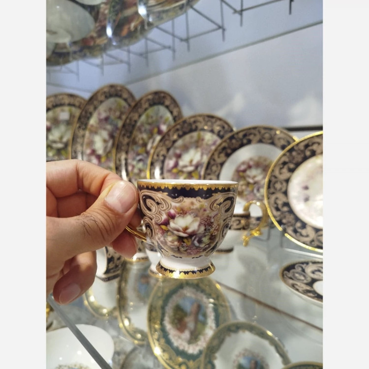 سرویس چینی 18 نفره 135 پارچه باواریا کد 555 با ارسال رایگان