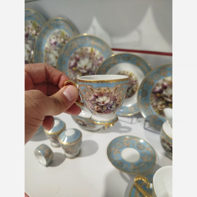 سرویس چینی 18 نفره 135 پارچه باواریا کد 556 با ارسال رایگان