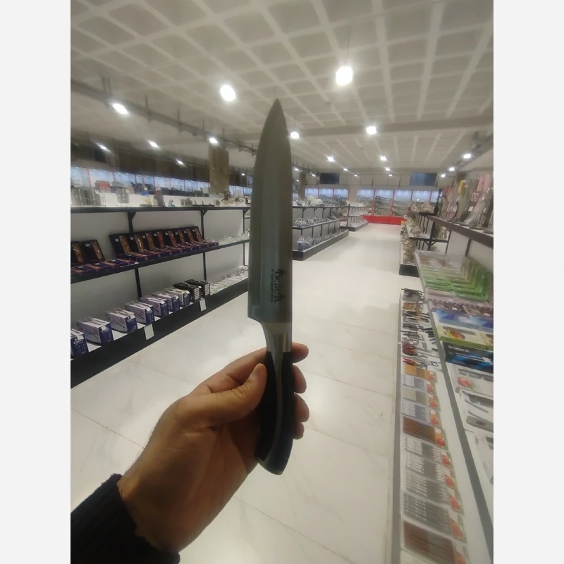 ست کارد ساطور 9 پارچه Beller کد 526 مشکی با ارسال رایگان