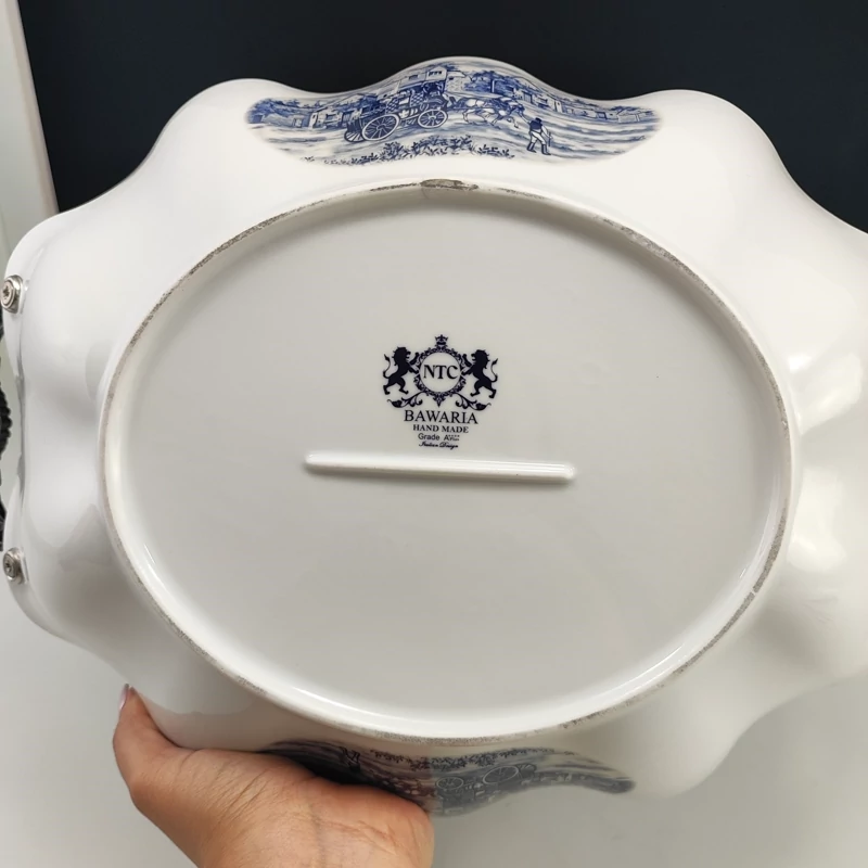 میوه خوری بیضی باواریا مدل گاردن بلو کد 3107 ارسال رایگان