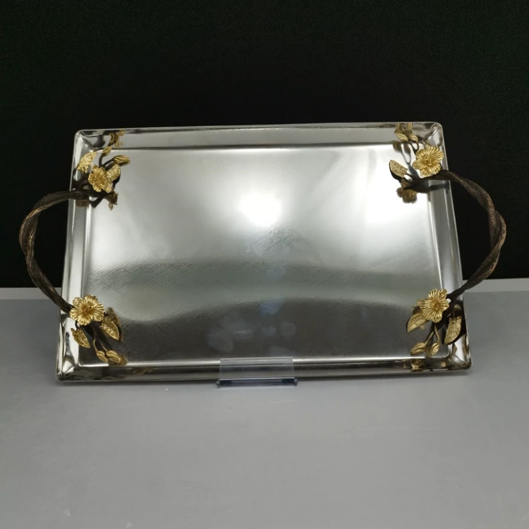 سینی پذیرایی استیل RHYTON مدل لیلیان کد 10746 با ارسال رایگان