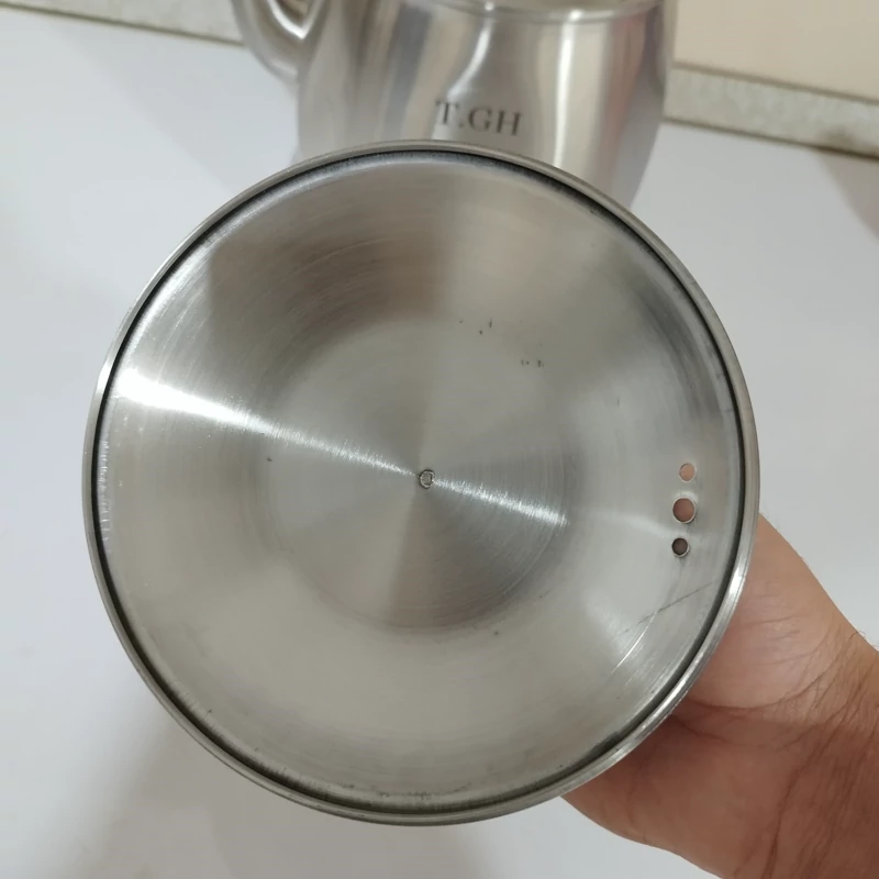 کتری استیل 3.5 لیتر قیطاسی کد 402000 T.GH با ارسال رایگان