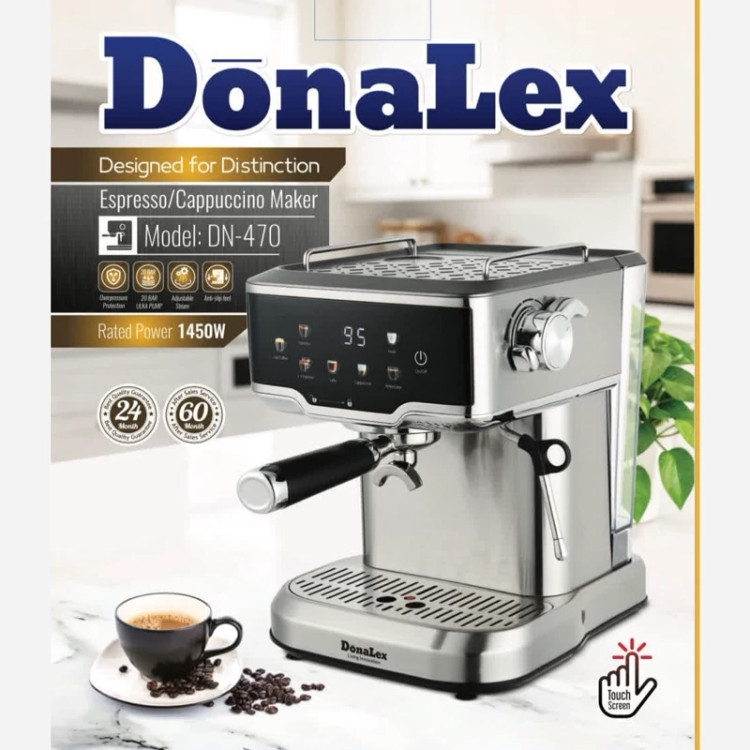 اسپرسو ساز حرفه ای دونالکس مدل DN-470 با ضمانت 24 ماهه ارسال رایگان