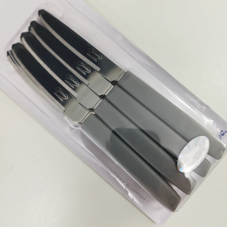 چاقو میوه خوری اره ای گیلدا برزیلی کد 002 در 3 رنگ بسته 12 عددی با ارسال رایگان