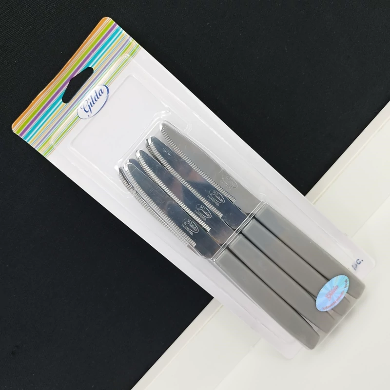 چاقو میوه خوری اره ای گیلدا برزیلی کد 002 در 3 رنگ بسته 12 عددی با ارسال رایگان