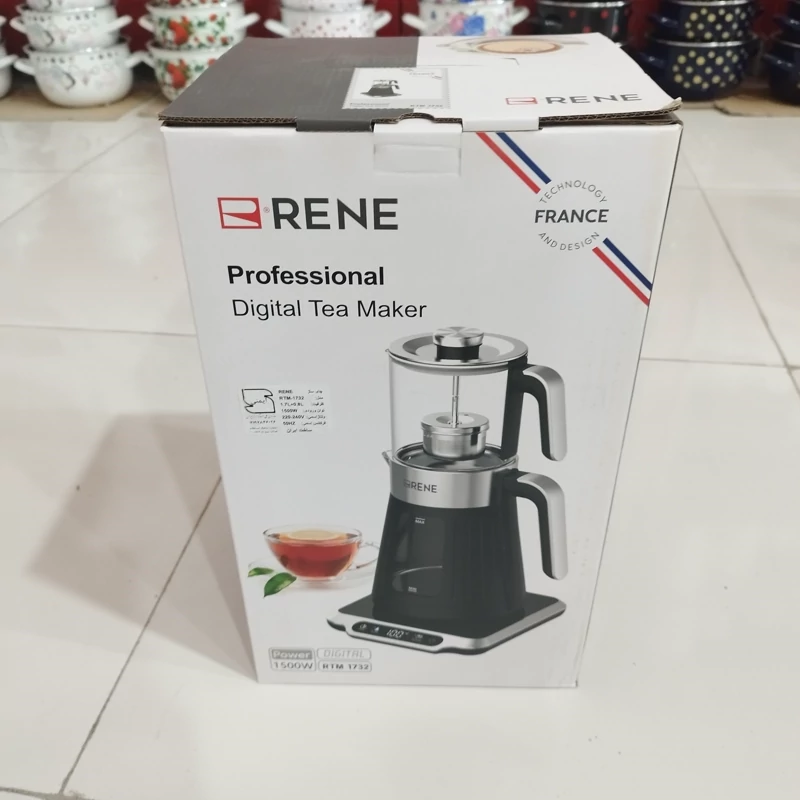 چای ساز روهمی RENE مدل RJB-1732 با ضمانت 24 ماهه ارسال رایگان
