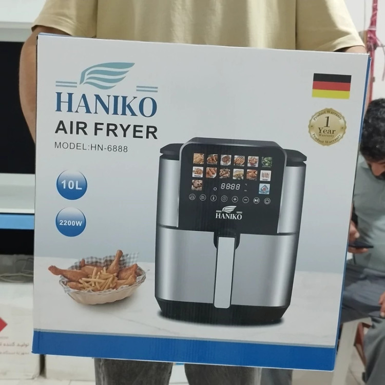 سرخ کن بدون روغن 10 لیتر هانیکو مدل HN-6888 با ضمانت 12 ماهه ارسال رایگان