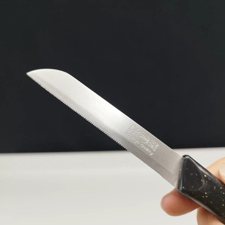 چاقو میوه خوری اره ای گیلدا کد 068 رنگ مشکی بسته 2 عددی ارسال رایگان