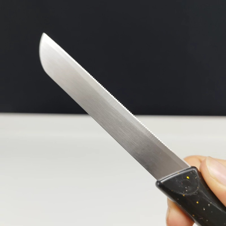 چاقو میوه خوری اره ای گیلدا کد 068 رنگ مشکی بسته 2 عددی ارسال رایگان