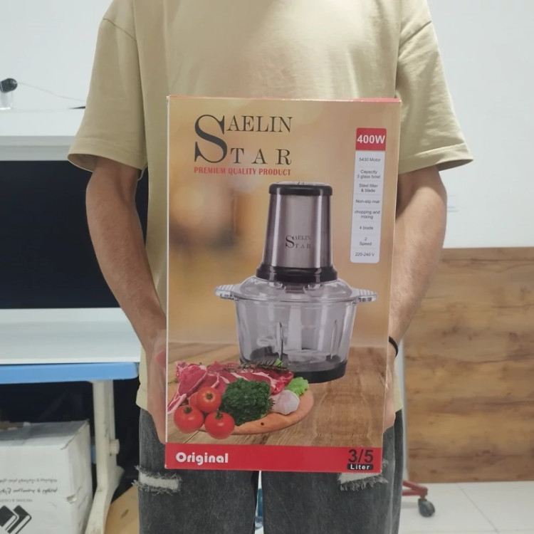 خرد کن 4 تیغه 3.5 لیتر سلین استار با 18 ماه گارانتی ارسال رایگان