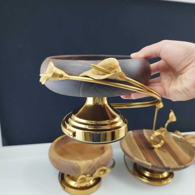 ست 5 پارچه چوبی دسته فلزی لیلیوم ارسال رایگان