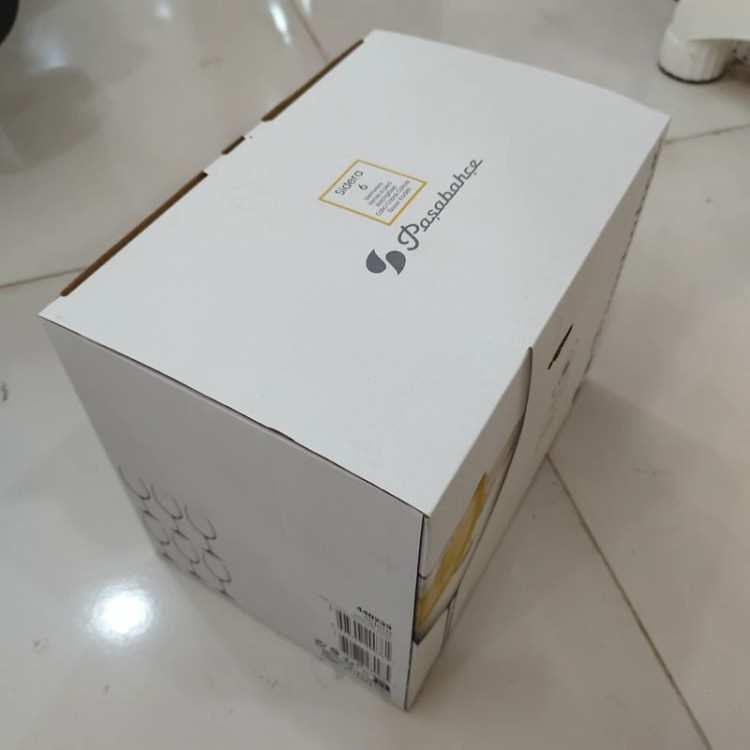 لیوان پایه دار پاشاباغچه مدل سیدرا کد 440233 بسته 6 عددی ارسال رایگان