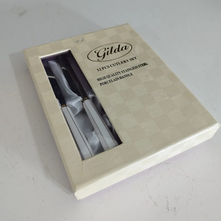 چاقو میوه خوری سرامیک گیلدا خطی مدل 8070 کد 2 بسته 12 عددی ارسال رایگان