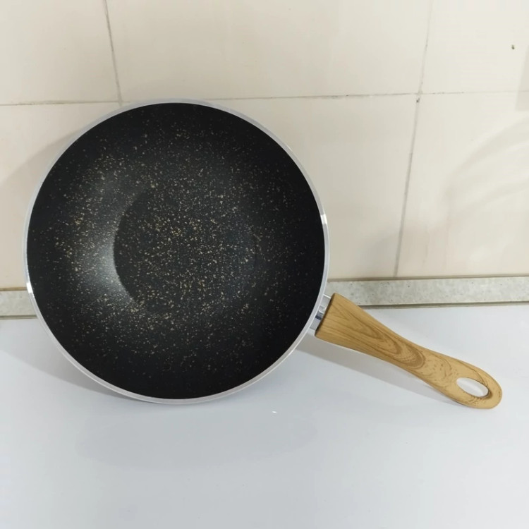 تابه ووک سایز 28 عمیق EVIZ اویز مدل فورج السا مشکی با ضمانت 12 ماهه ارسال رایگان