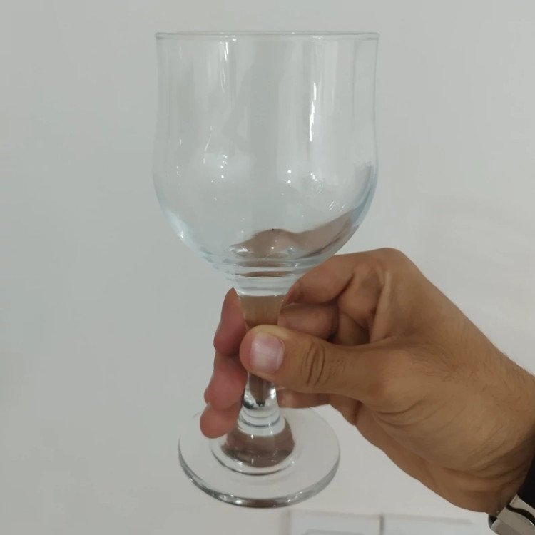 لیوان پایه دار پاشاباغچه مدل تولیپ کد 44162 بسته 6 عددی ارسال رایگان