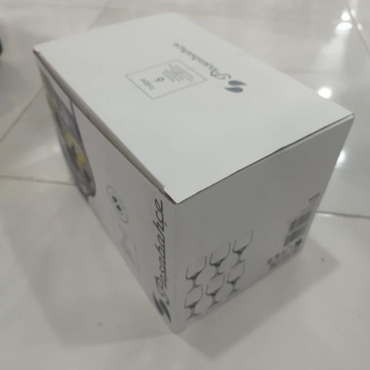 لیوان پایه دار پاشاباغچه مدل تولیپ کد 44162 بسته 6 عددی ارسال رایگان