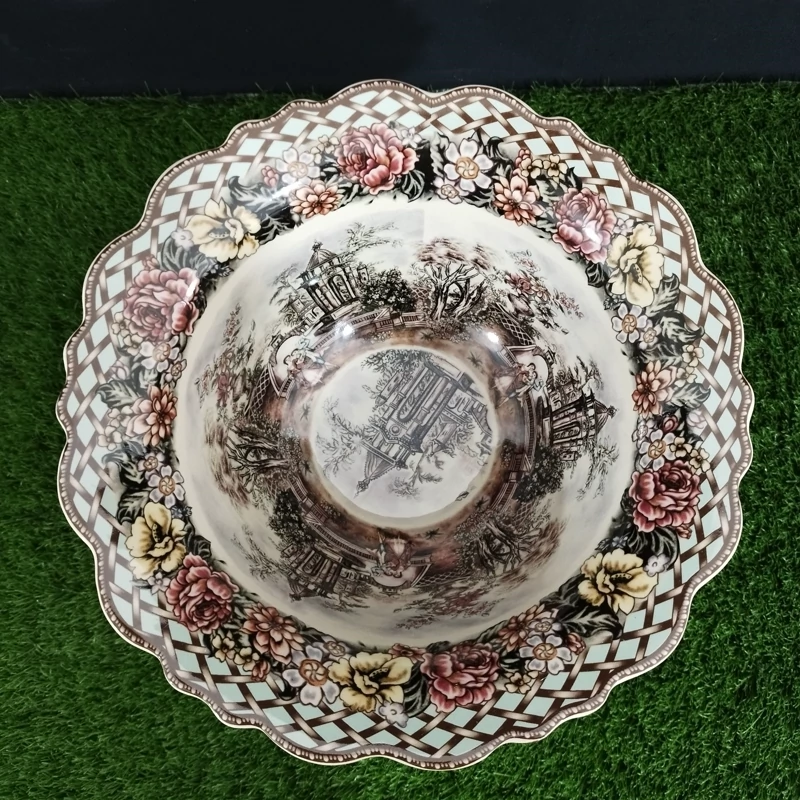 میوه خوری چینی BAVARIA بزرگ مدل کینگ گاردن دیت 051LA با ارسال رایگان