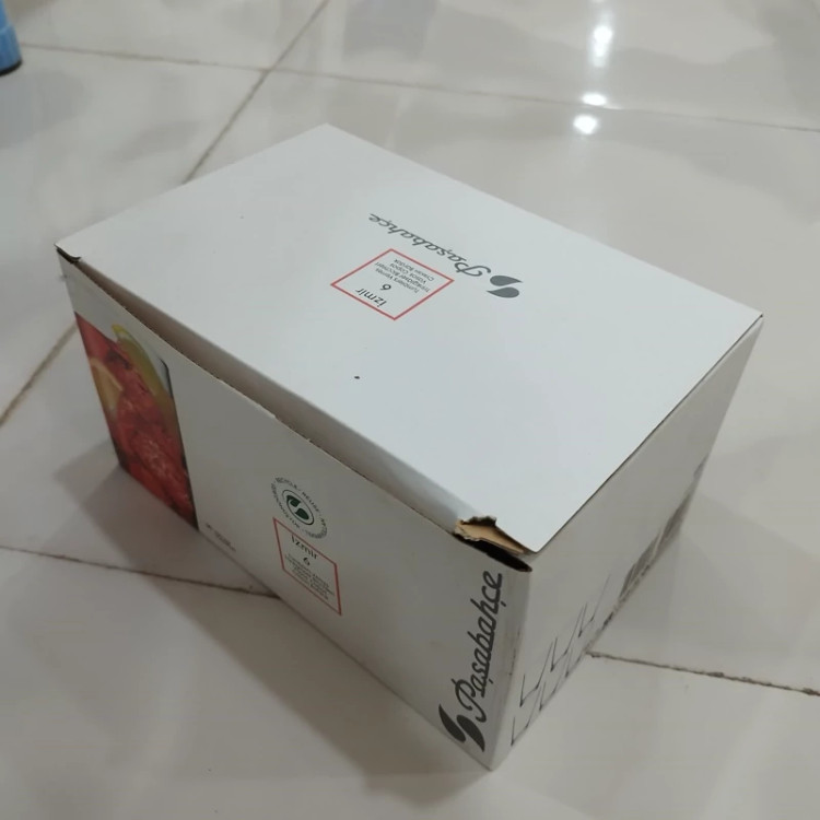 لیوان پاشاباغچه مدل ازمیر کد 42877 بسته 6 عددی ارسال رایگان