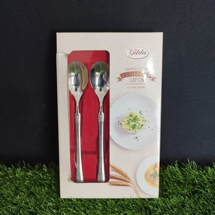 قاشق مربا خوری گیلدا مدل کلاسیک بسته 12 عددی با ارسال رایگان