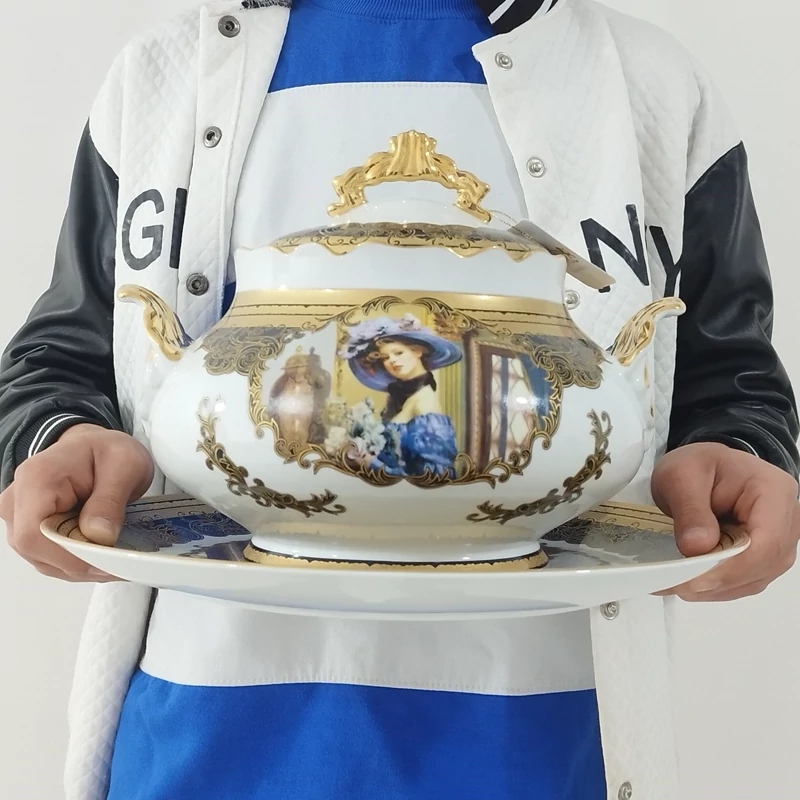 سوپ خوری و دیس چینی BAVARIA مدل پرنس 1002p با ارسال رایگان