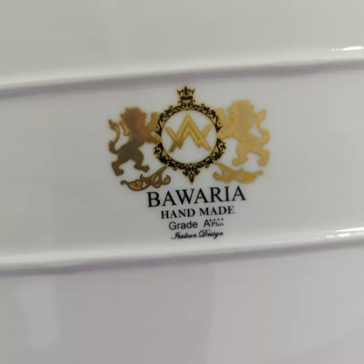 رولت خوری چینی BAVARIA متوسط مدل پرنس 026p با ارسال رایگان