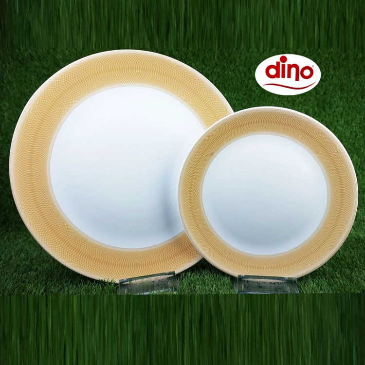 سرویس آرکوپال 26 پارچه دینو طرح ژابیز کرم با ارسال رایگان