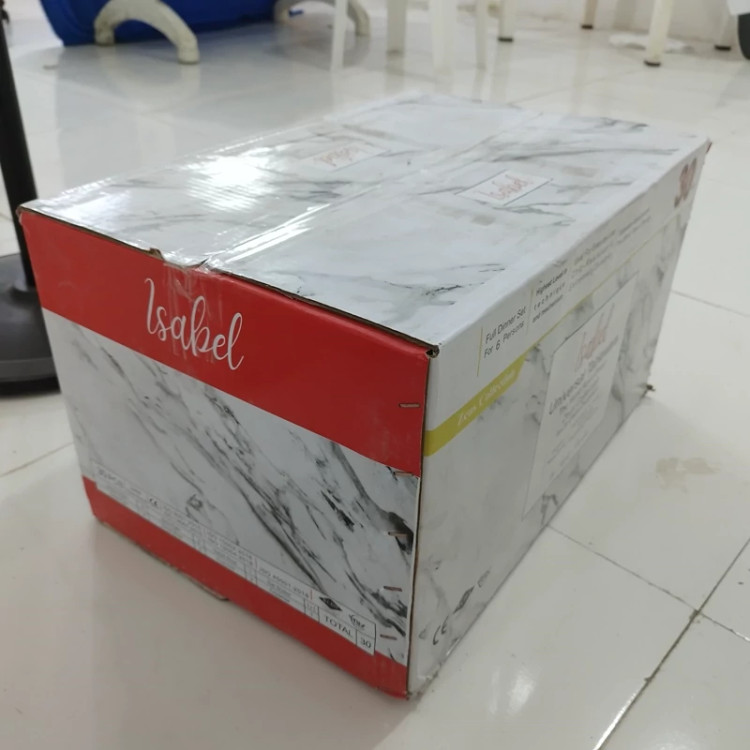 سرویس چینی 30 پارچه (6 نفره) پردیس مدل شانلی