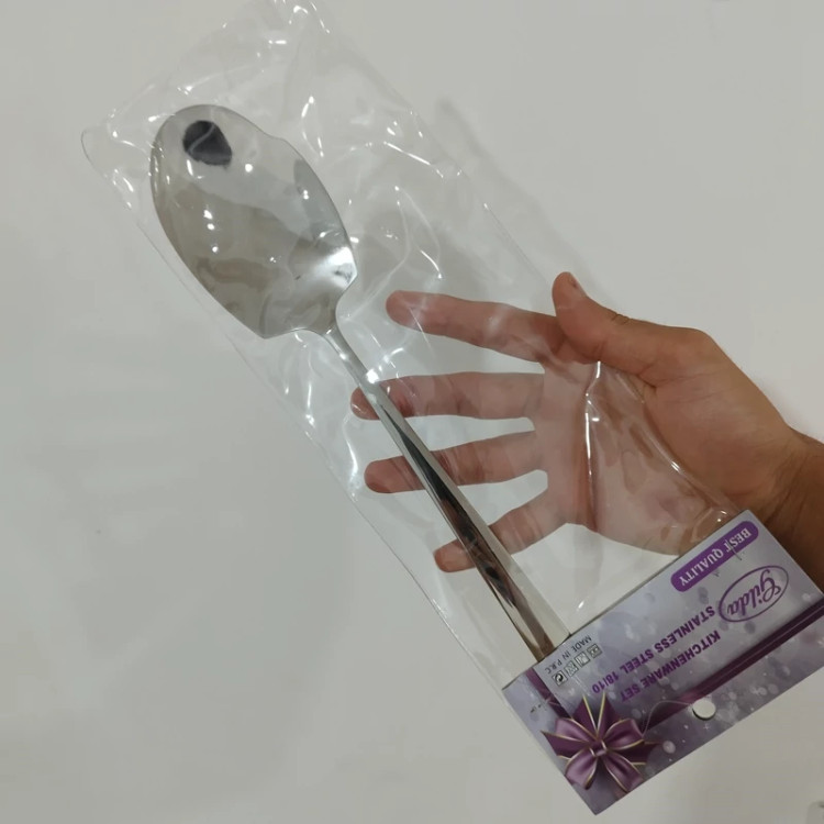 کفگیر استیل کوچک نگیر گیلدا طرح شیکاگو GILDA بسته 1 عددی