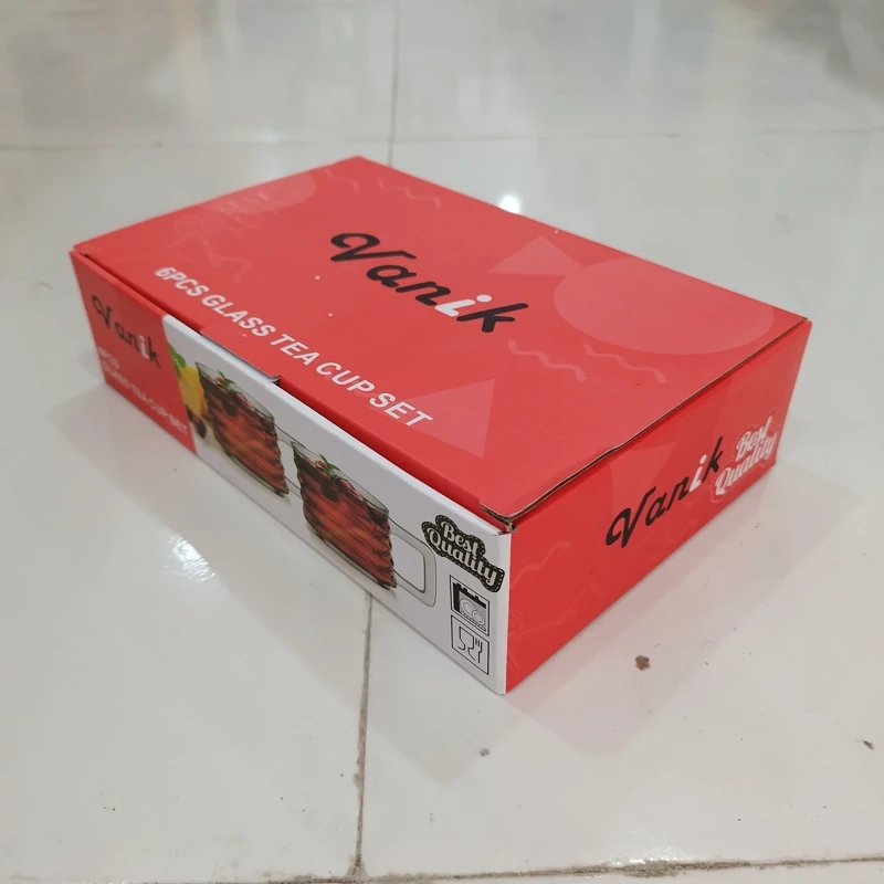 فنجان چای خوری بریکس کد 405 بسته 6 عددی