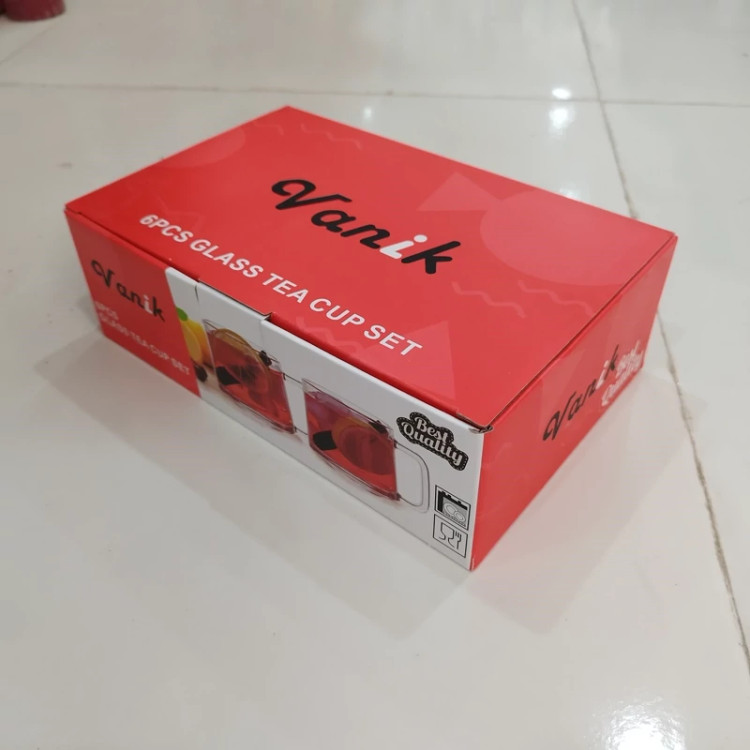فنجان چای خوری بریکس کد 402 بسته 6 عددی