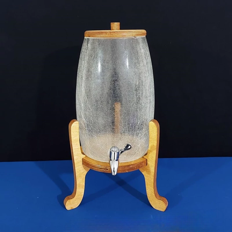 کلمن شربت خمره ای 6.5 لیتر طرح آبگز کد 110801