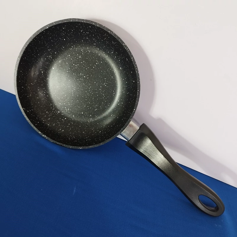 تابه گرانیتی تک دسته سایز 20 برند فورته مشکی FORTE