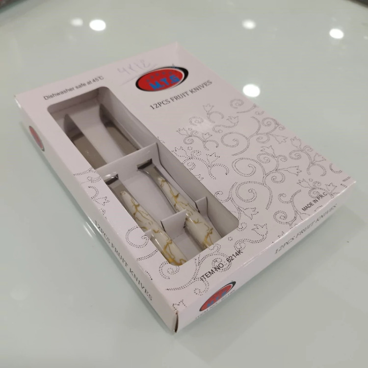 چاقو میوه خوری بارسلون سنگی MTG کد 62140 بسته 12 عددی با ارسال رایگان