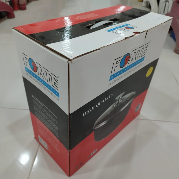 قابلمه گرانیتی سایز 36 برند فورته مشکی FORTE