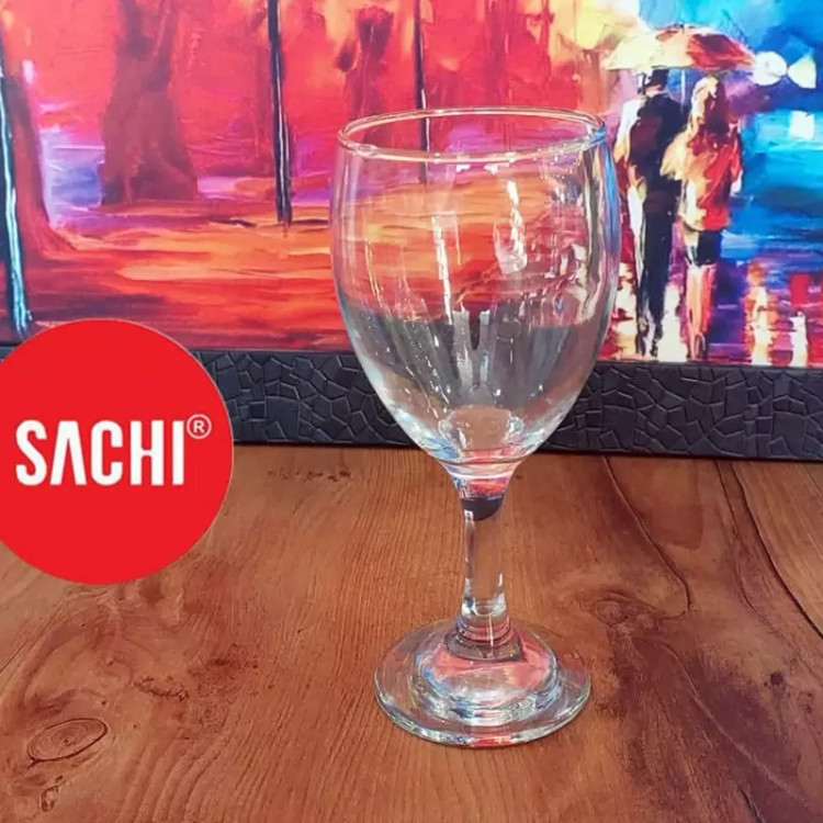 لیوان پایه دار ساچی مدل کارولینا کد 345SA بسته 6 عددی با ارسال رایگان