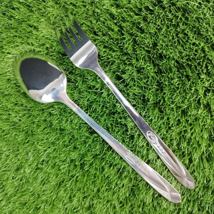 ست قاشق و چنگال استیل 12 پارچه گیلدا مدل پاپیون کد 1661 بسته 6+6 عددی با ارسال رایگان