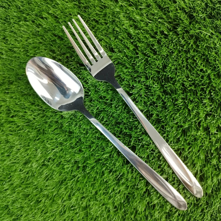 ست قاشق و چنگال استیل 12 پارچه گیلدا مدل پاپیون کد 1661 بسته 6+6 عددی با ارسال رایگان