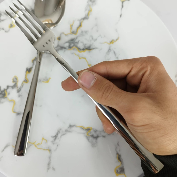 ست قاشق و چنگال 12 پارچه استیل برند کابان مدل شیکاگو