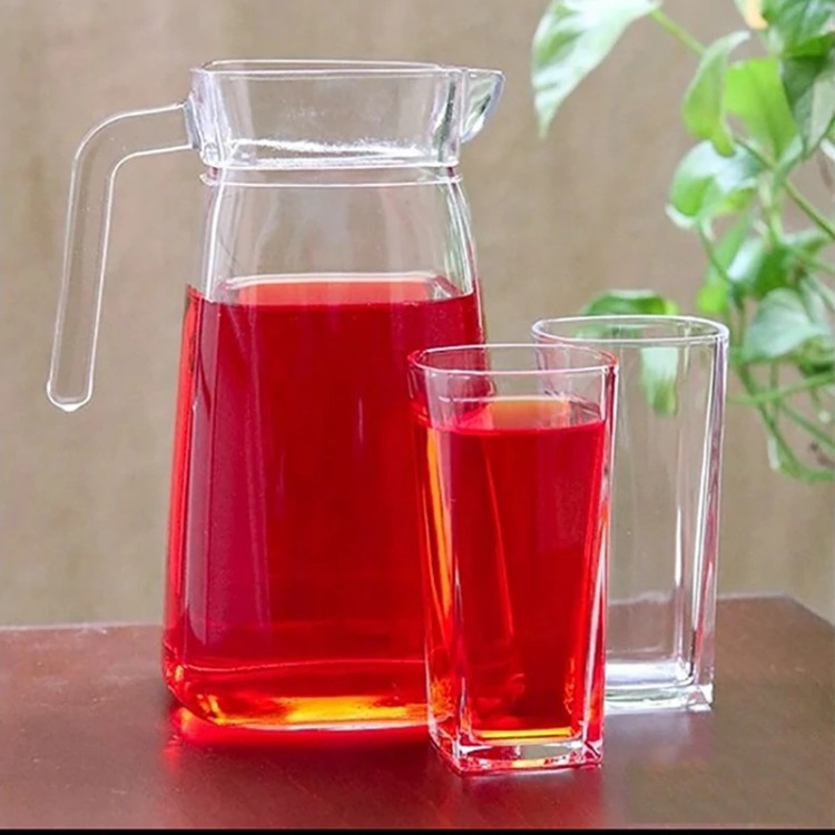 ست پارچ و لیوان اونیکس مدل کار کد 798 بسته 7 عددی با ارسال رایگان
