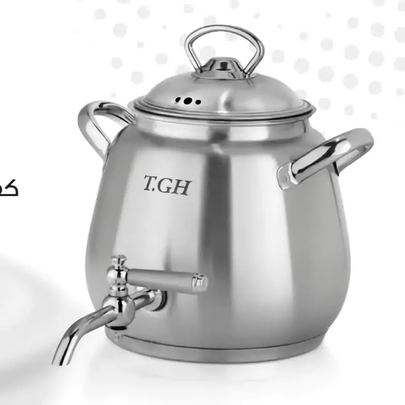کتری شیردار کف چدن قیطاسی 2.5 لیتر مدل 4004 با ارسال رایگان