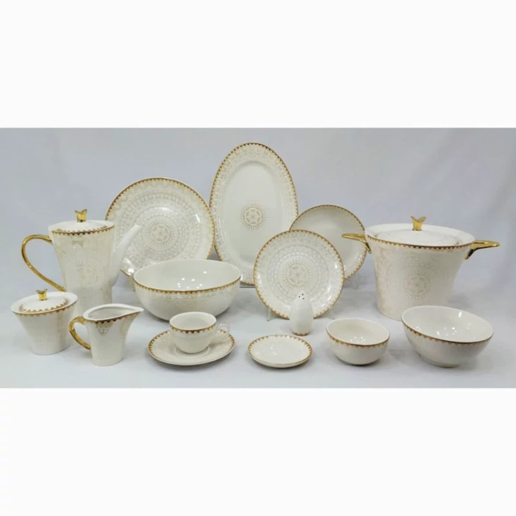 سرویس چینی 99 پارچه (12 نفره) پردیس کد 7002 ارسال رایگان
