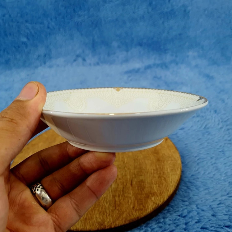پیاله ماست خوری چینی پارس طرح 1896 بسته 6 عددی