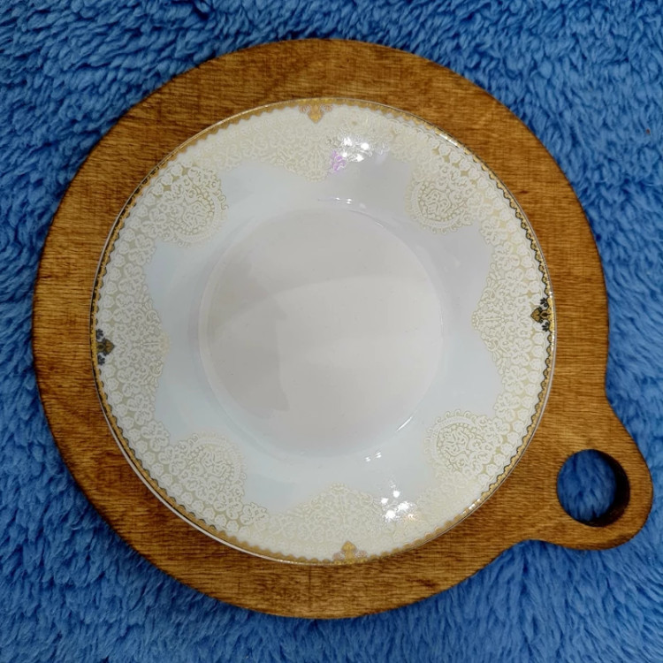 پیاله ماست خوری چینی پارس طرح 1896 بسته 6 عددی