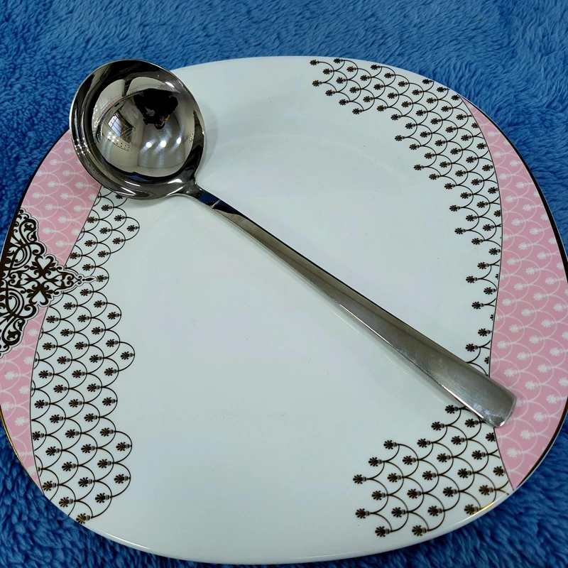 ملاقه بزرگ استیل نگیر گیلدا طرح شیکاگو GILDA بسته 1 عددی با ارسال رایگان