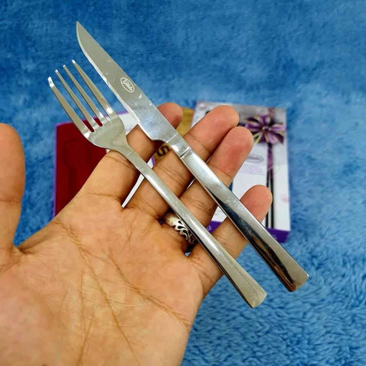 ست کارد و چنگال میوه استیل گیلدا طرح شیکاگو GILDA بسته 6+6 عددی با ارسال رایگان