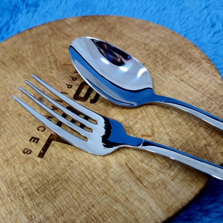 ست قاشق و چنگال استیل نگیر گیلدا طرح شیکاگو GILDA بسته 6+6 عددی با ارسال رایگان